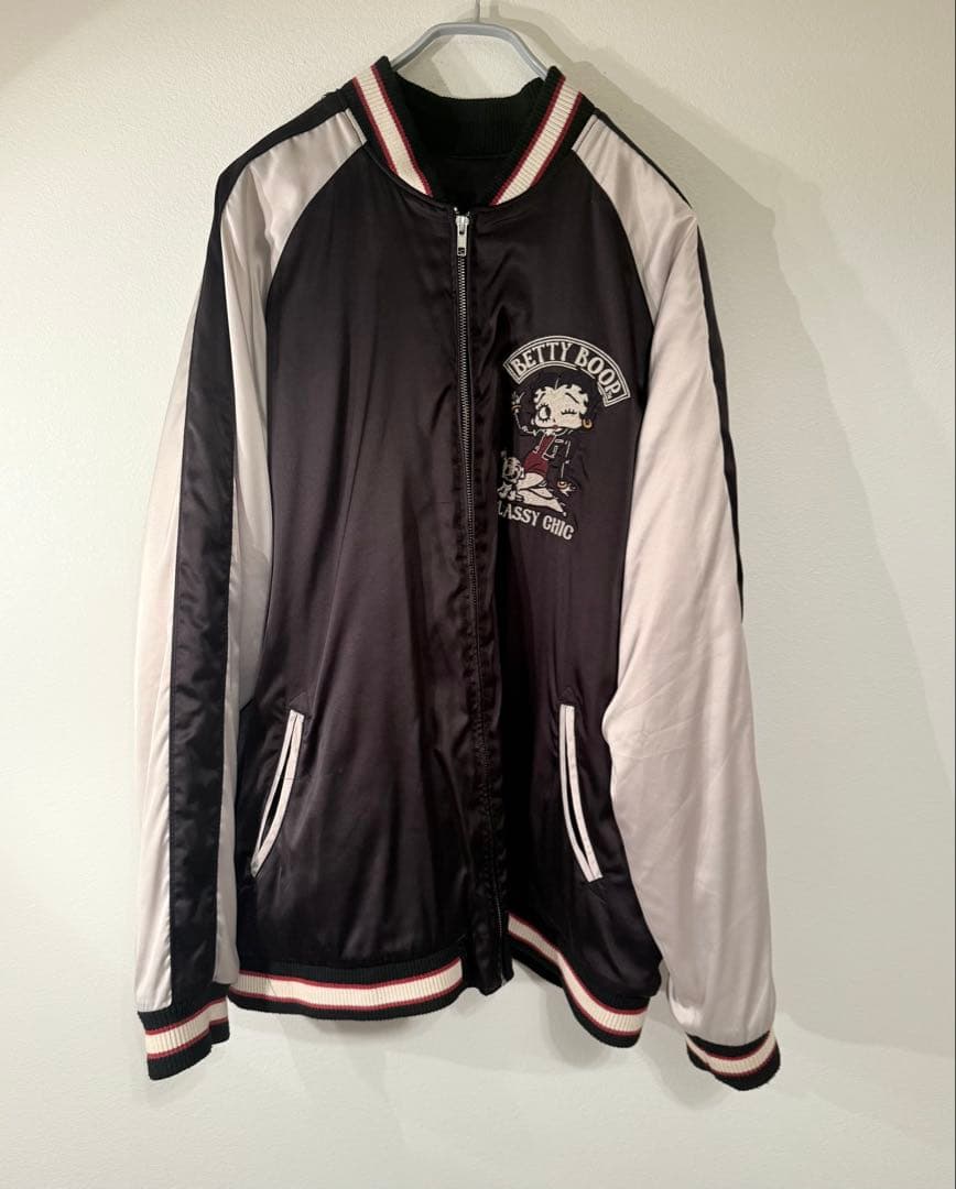 希少サイズ　BETTY BOOP スカジャン