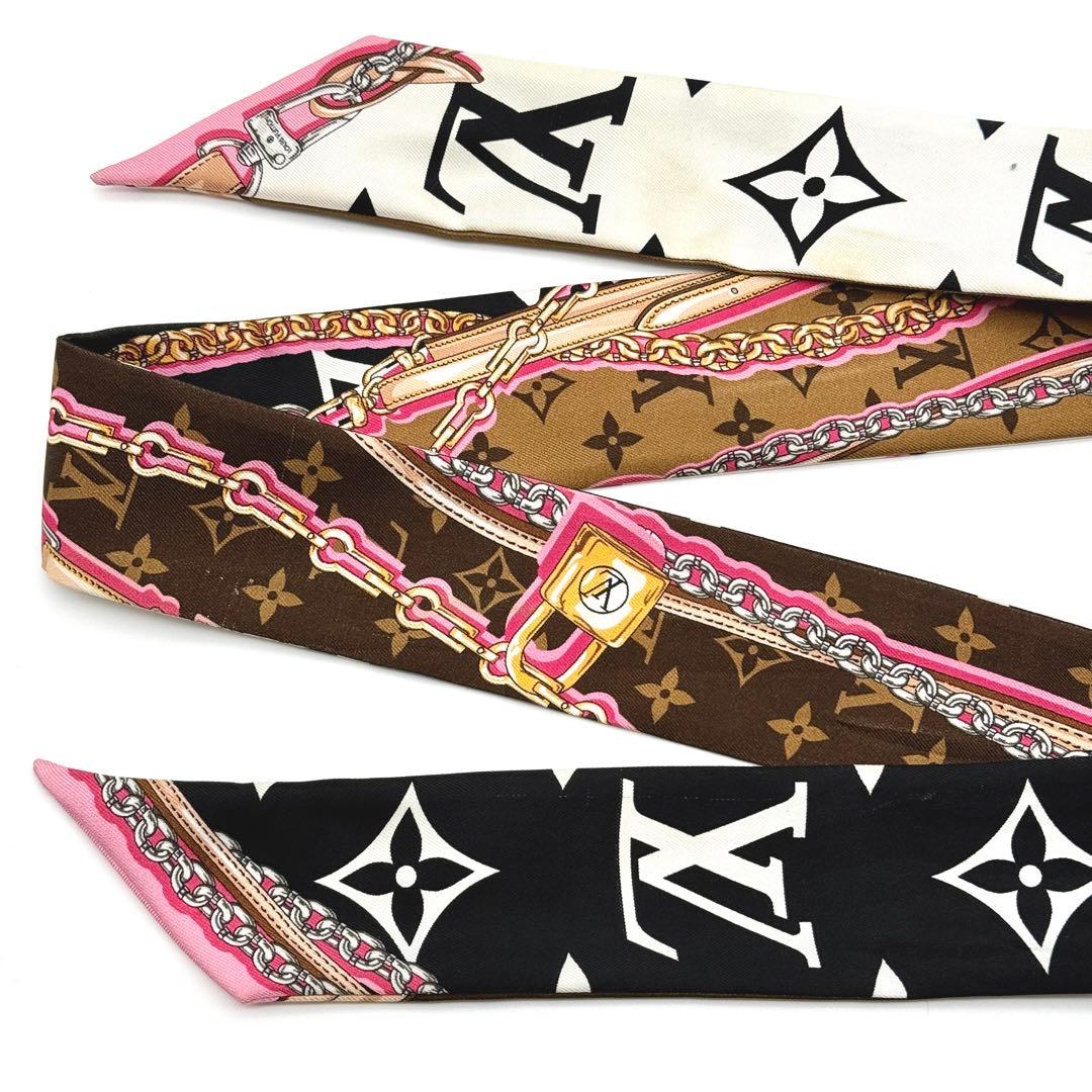 ルイヴィトン バンドー BB アルティメット シルク モノグラム ブラック