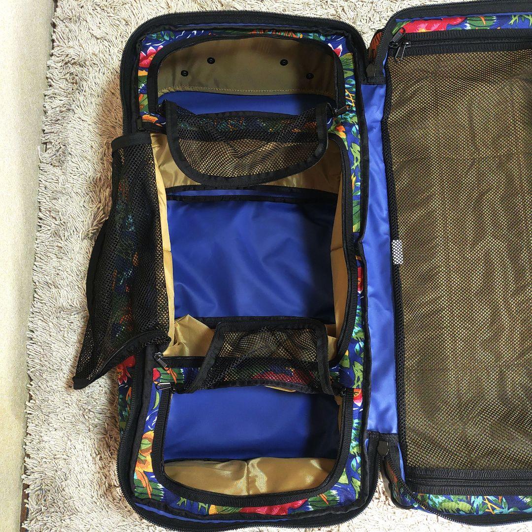 【ハワイ・希少】DAKINE キャリーケース　総柄　花柄　ダカイン