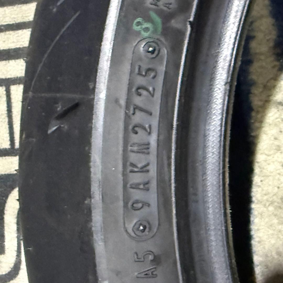 新車外しの未使用 SPORTMAX Roadsport2 タイヤ