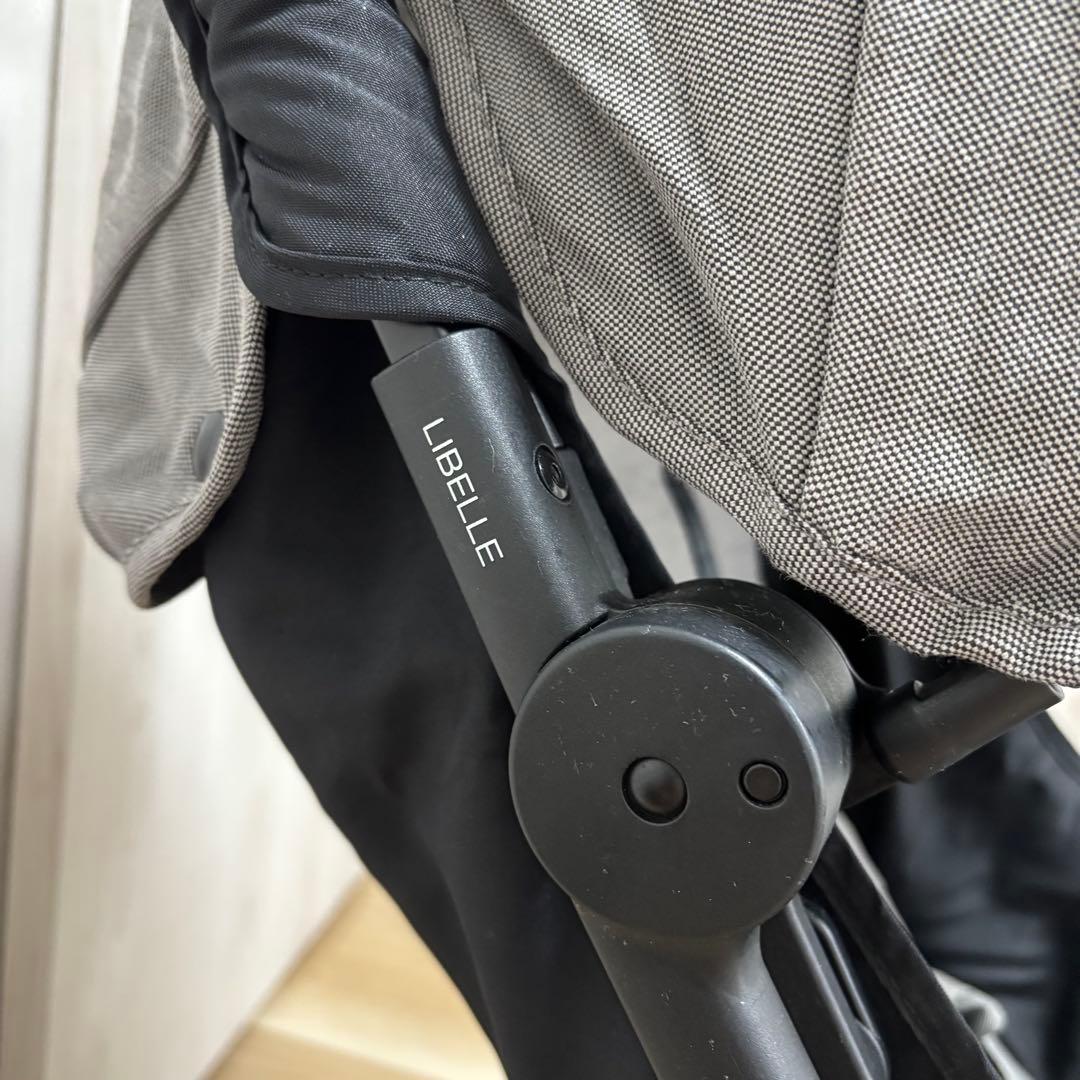 サイベックス リベル　ベビーカー　コンパクト　軽量　グレー