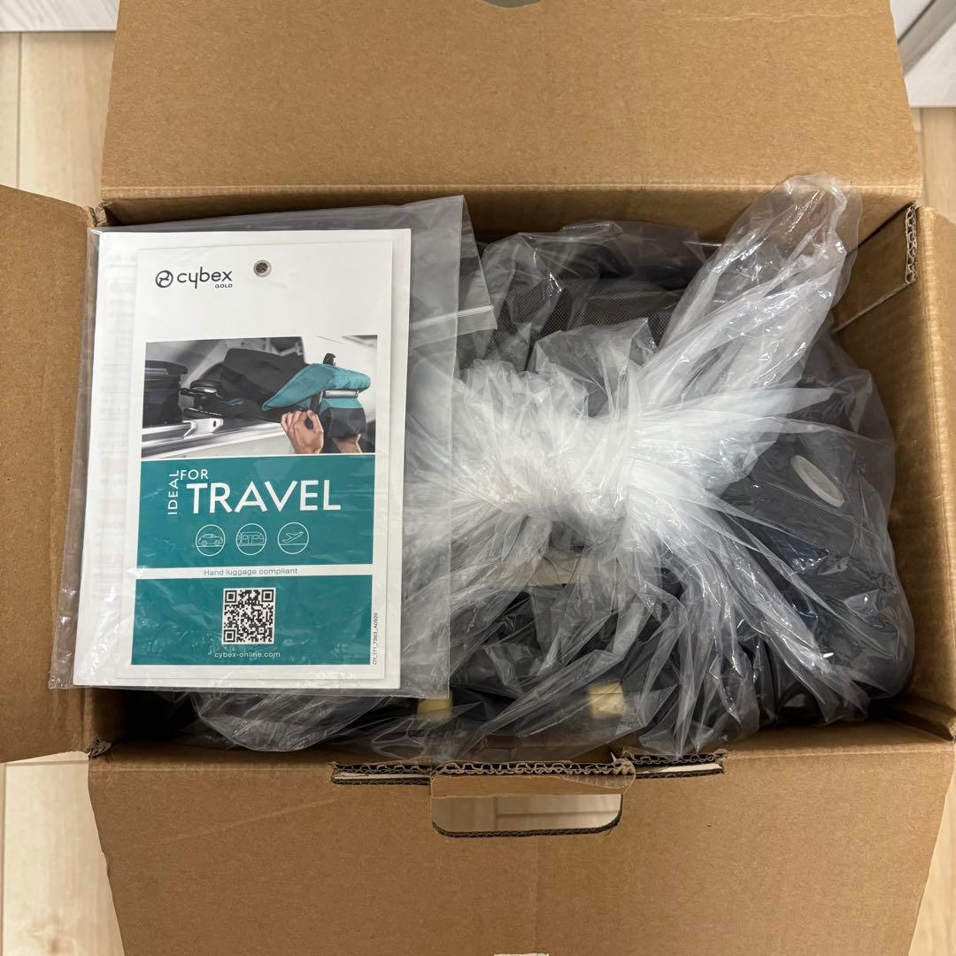 サイベックス リベル　ベビーカー　コンパクト　軽量　グレー