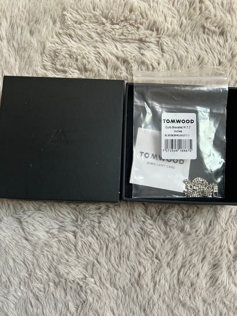 TOMWOOD トムウッドCurb Bracelet M 7.7inches