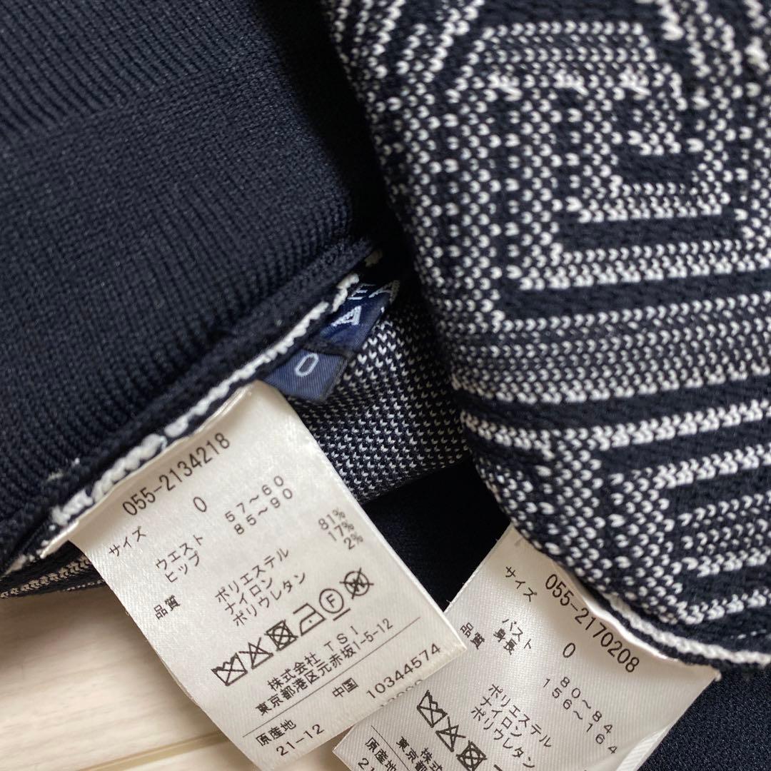 パーリーゲイツ　セットアップ　セーター　ニットスカート　ゴルフウェア