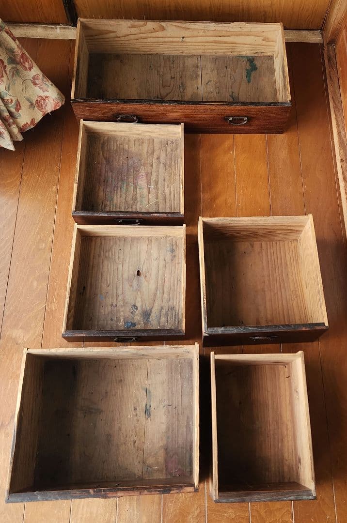 枕箪笥　箪笥　茶箪笥　引出し　古民具　レトロ　ヴィンテージ