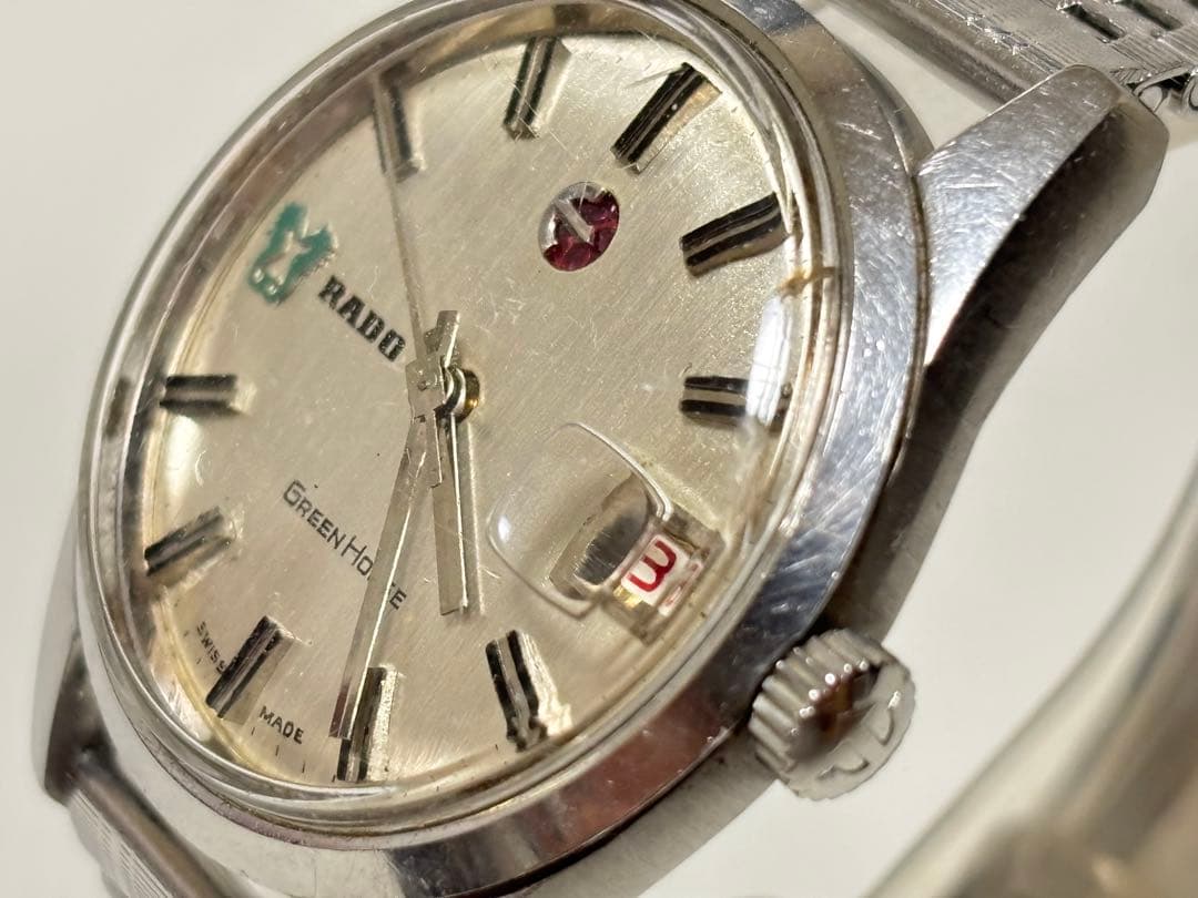 RADO ラドー GREEN HORSE グリーンホース 11840 稼働品