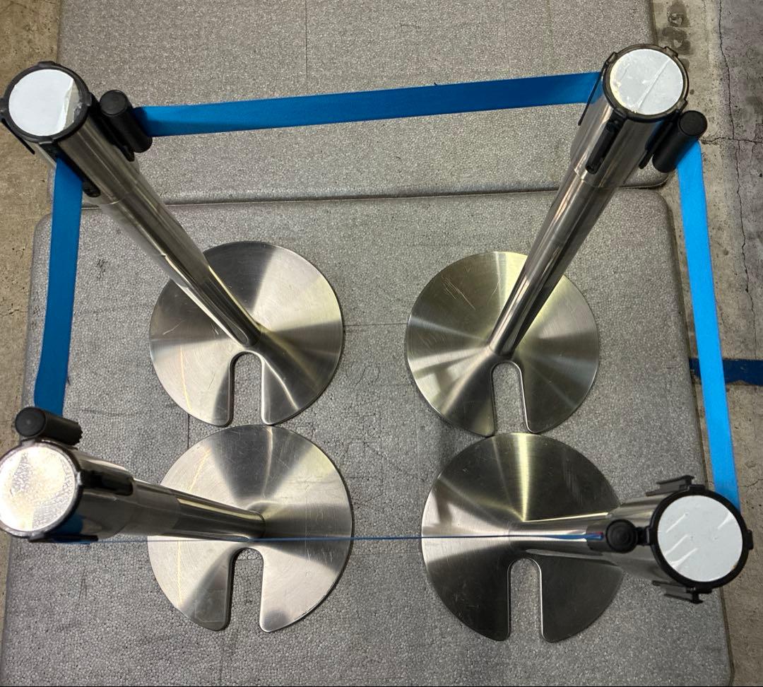 トリ3ダイシン商事（株）ベルトインパーテーション　青ベルト4本セット美品