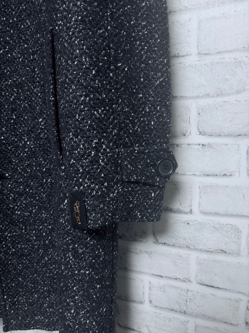 【最終価格】定価12万 Paltò BARTOLOMEO ベルテッドコート 46