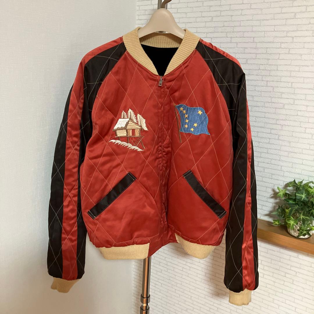 ジ*ズ様 希少　テーラー東洋　スカジャン　アラスカジャン　別珍　M品番　ヴィンテ