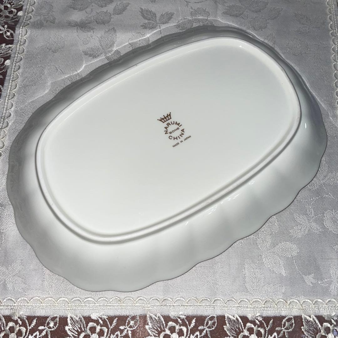 ナルミ　ミラノ　楕円皿　大皿　プレート　4枚セット　未使用