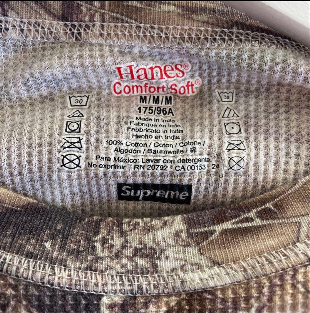 Hanes 骸骨プリント 長袖カットソー M