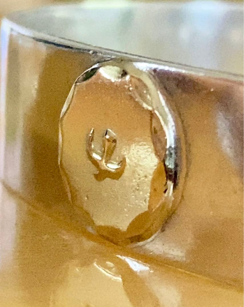 飛加藤真贋保証goro's 平打ちブレスM バングル SV/k18中古鑑定