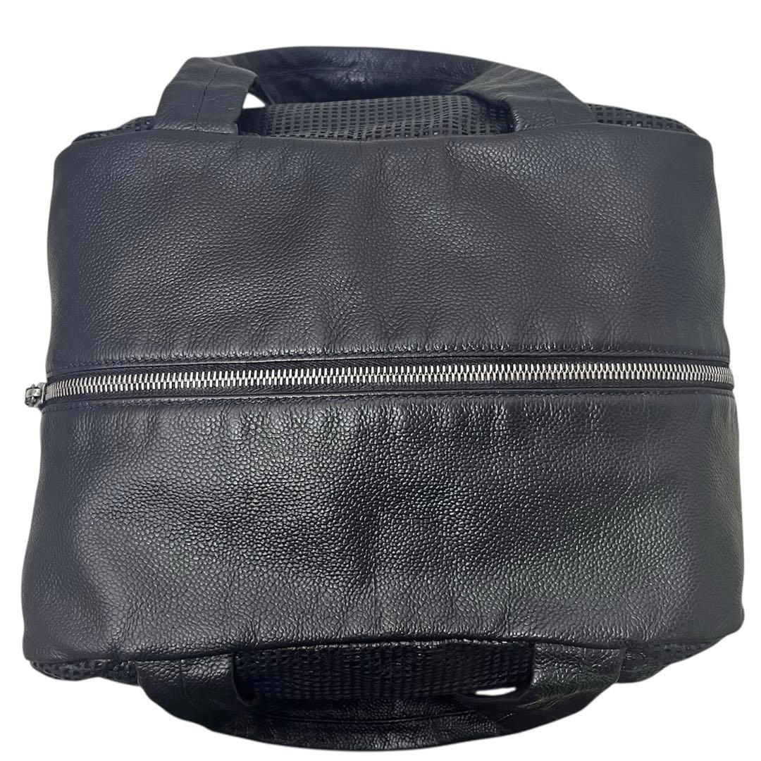 CHANEL キャビアスキン　バッグ　bagパンチング　ミニボストン　旅行カバン