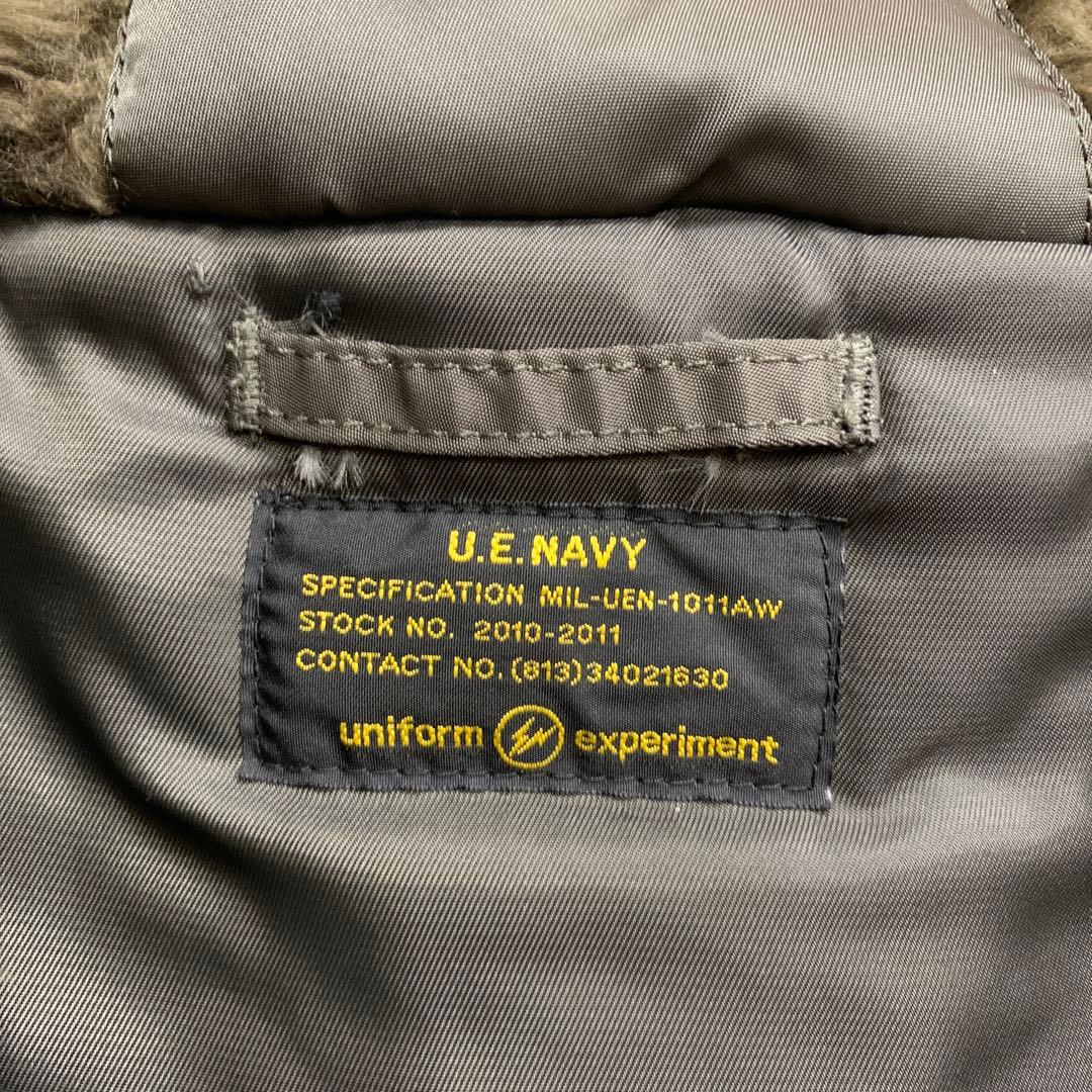 中古 uniform experiment × ALPHA N-2B ジャケット