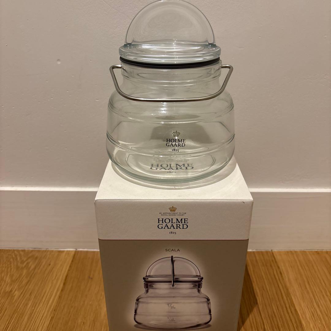 HOLME GAARD ホルムガード SCALA ガラスキャニスター 0.5L