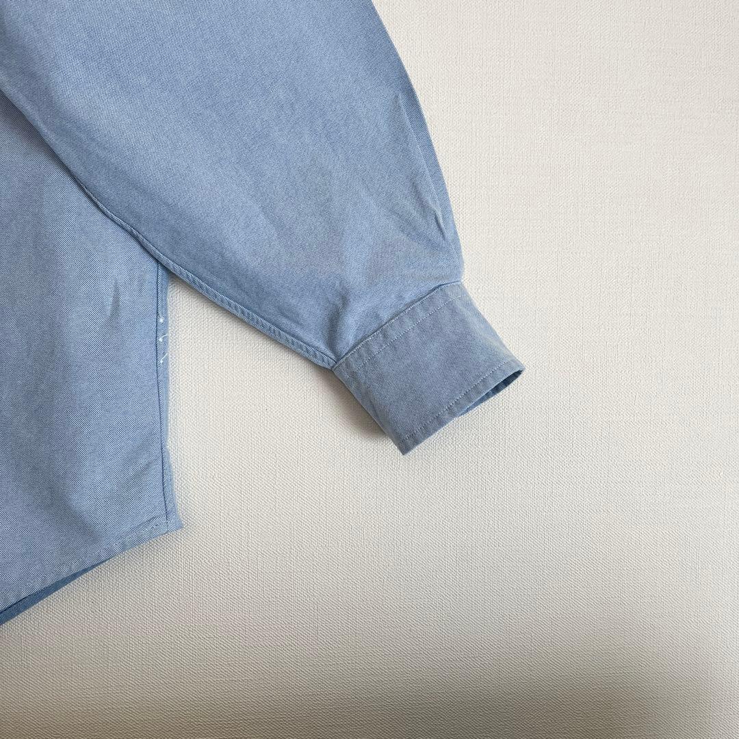 【超レア◆未使用級◆現行QR裾ポニー】ラルフローレンBDシャツ◆サックスブルー◆