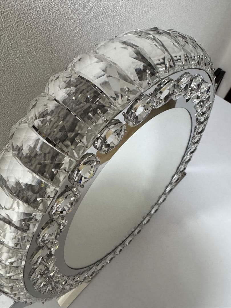 美品 Francfranc プリエ 女優ミラー ハリウッドミラー フランフラン