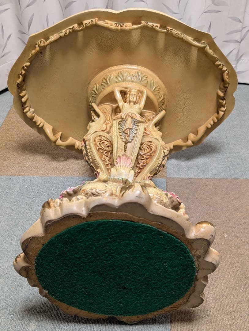 天使テーブル　ロココ調 　　サイドテーブル　コンソール