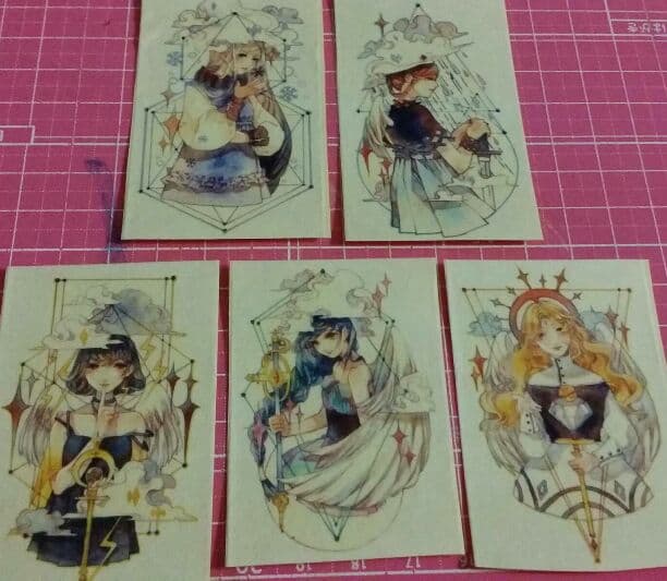 159.人物マステ1ループ切り売り100円