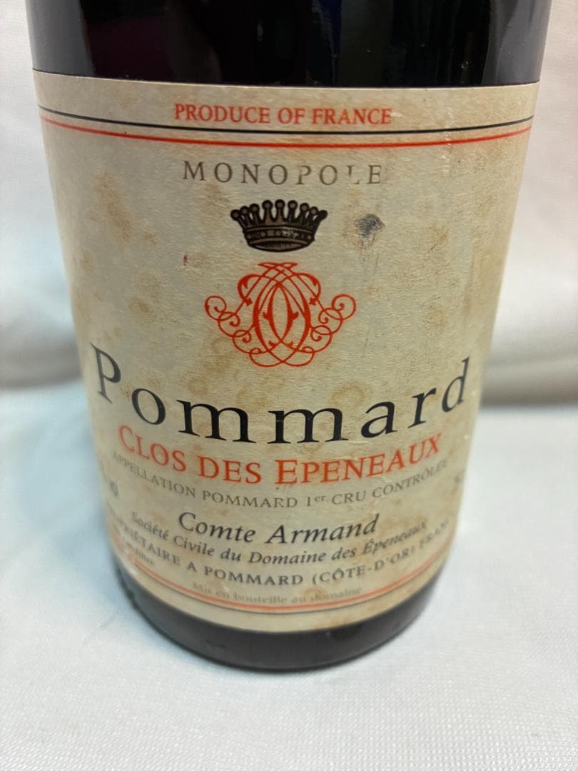 c*e様 1995 コント・アルマン ポマール 1er クロ・デ・ゼプノ/Pom