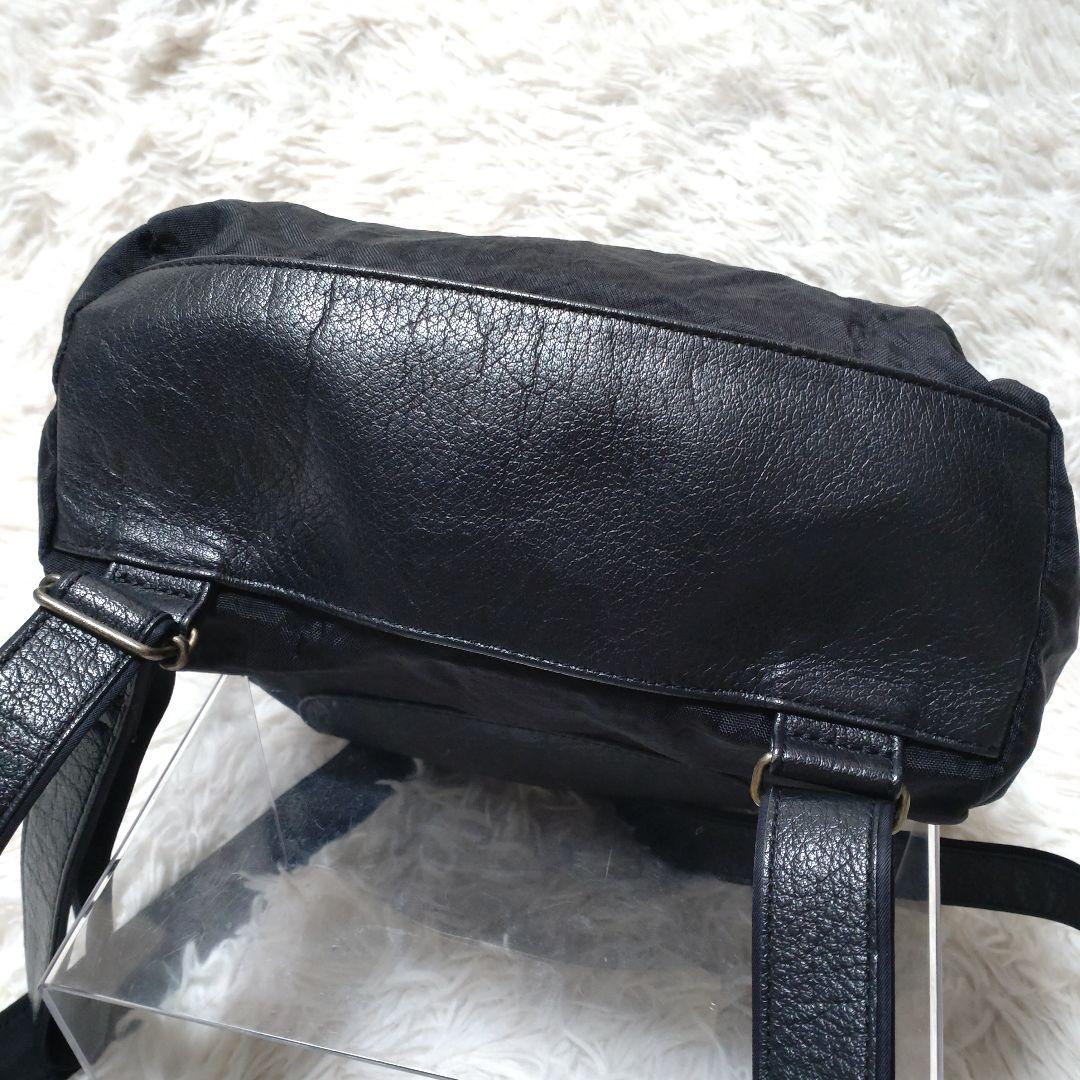 IBIZA イビザ リュック バックパック レザー ナイロン 黒 コンパクト