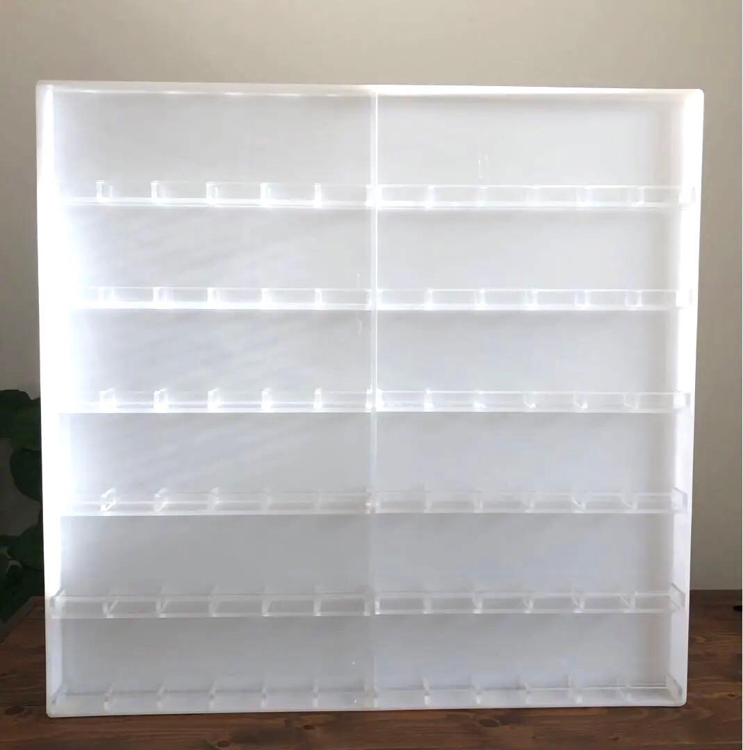 【電飾付き】オーラソーマアクリル製ディスプレイ棚②