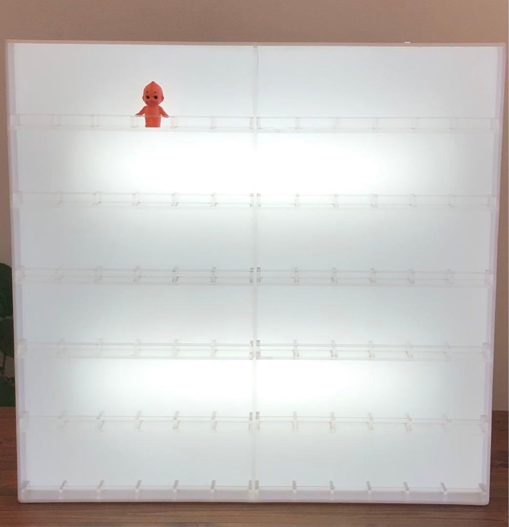 【電飾付き】オーラソーマアクリル製ディスプレイ棚②