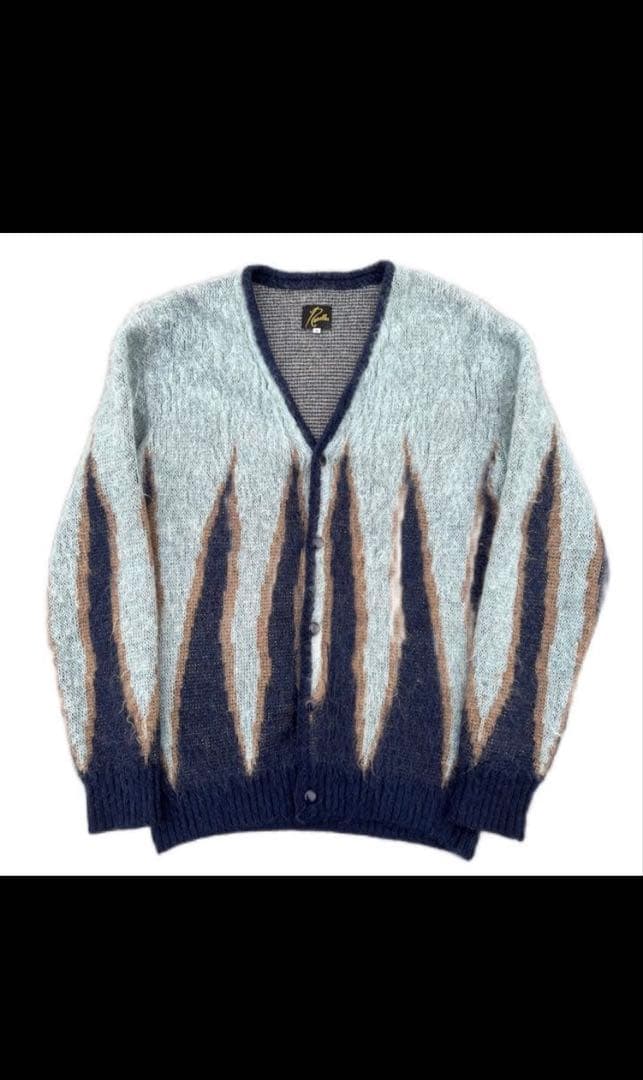 Needles モヘア カーディガン