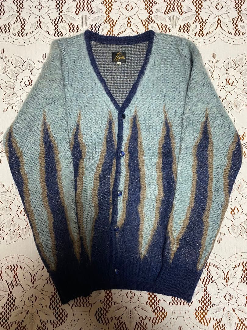 Needles モヘア カーディガン