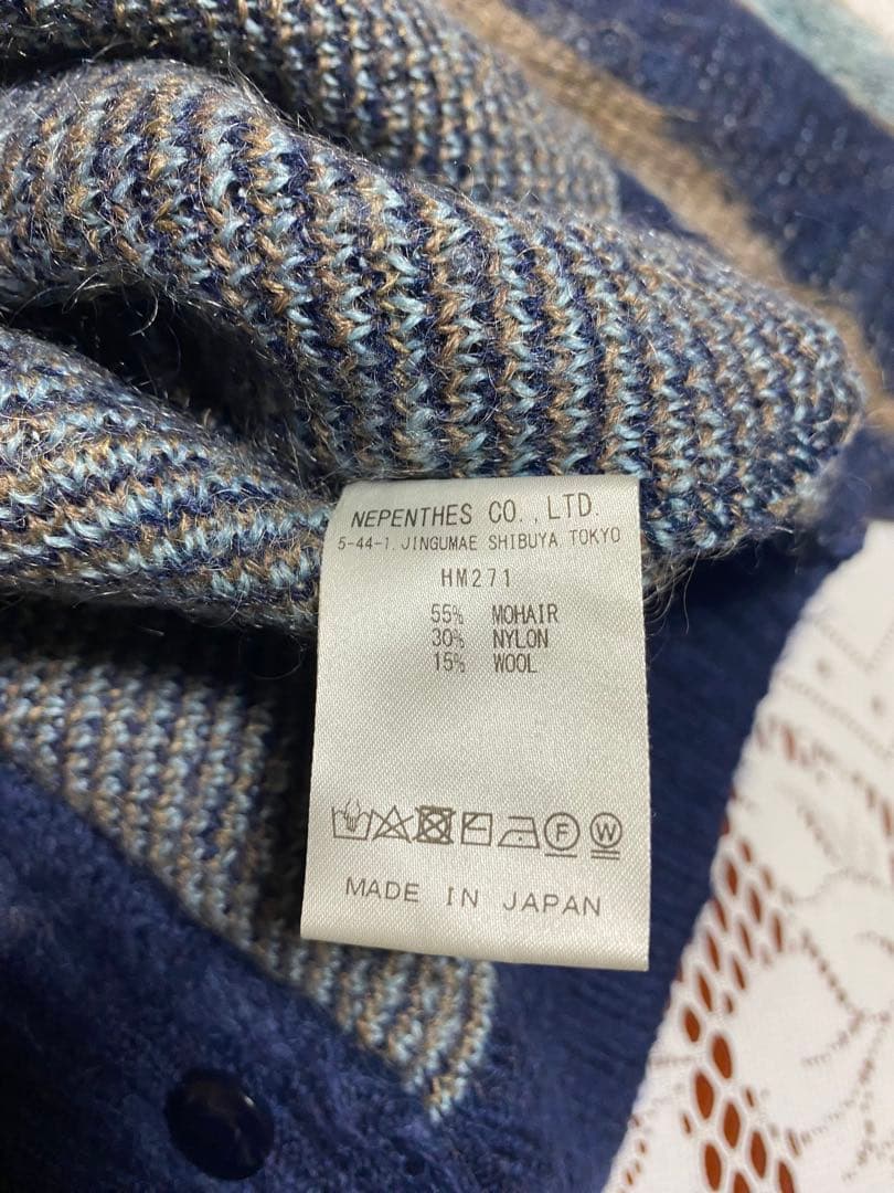 Needles モヘア カーディガン