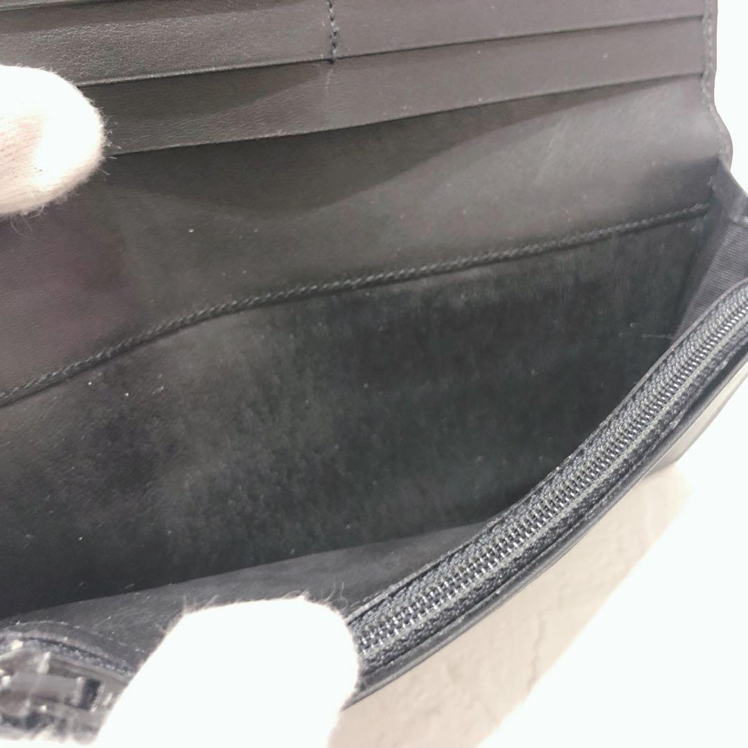 ☆美品☆ CELINE セリーヌ 長財布 ブラック レザー シンプル