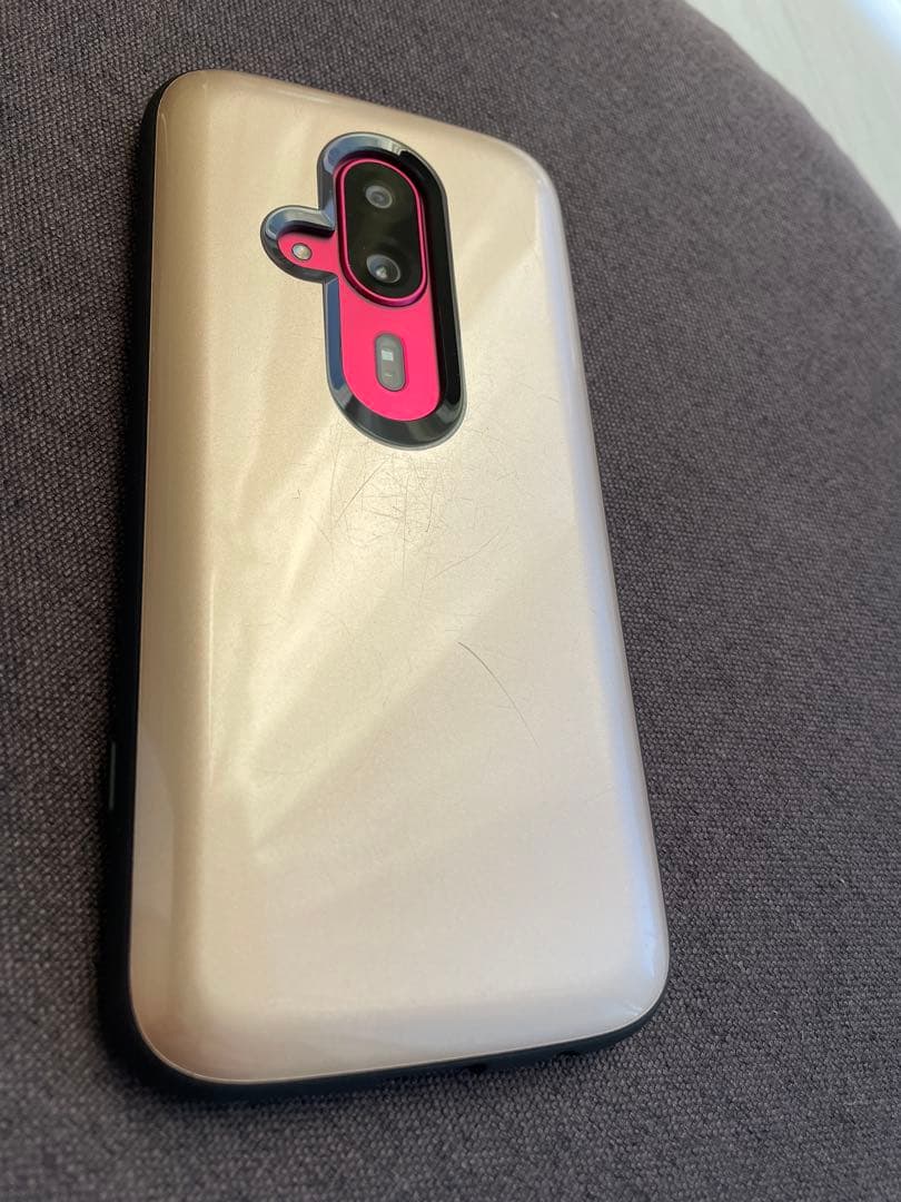 【美品】docomo らくらくスマホ F-53E ピンク ケース付き