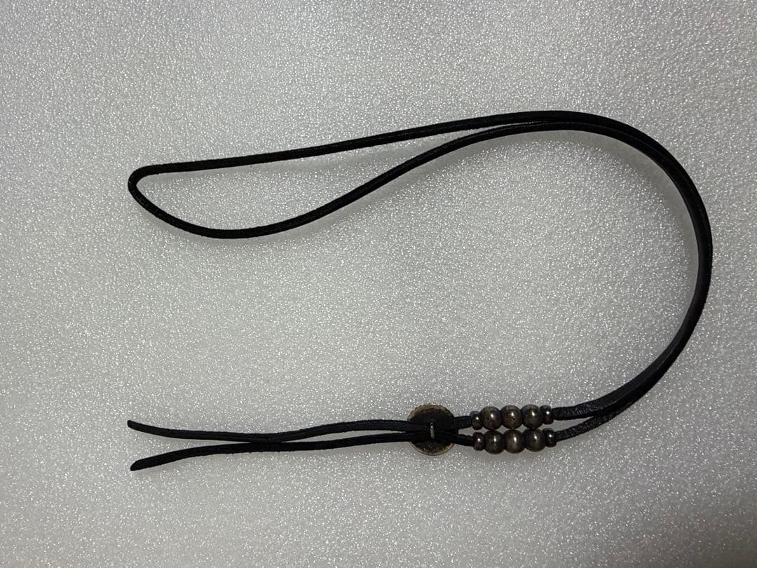 LEATHER&SILVER MOTO モト ネックレス ループタイ