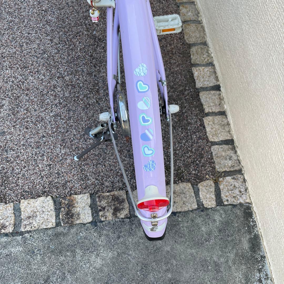 【手渡し限定】ブリヂストン　エコパル・モカ　22インチ　女の子　自転車