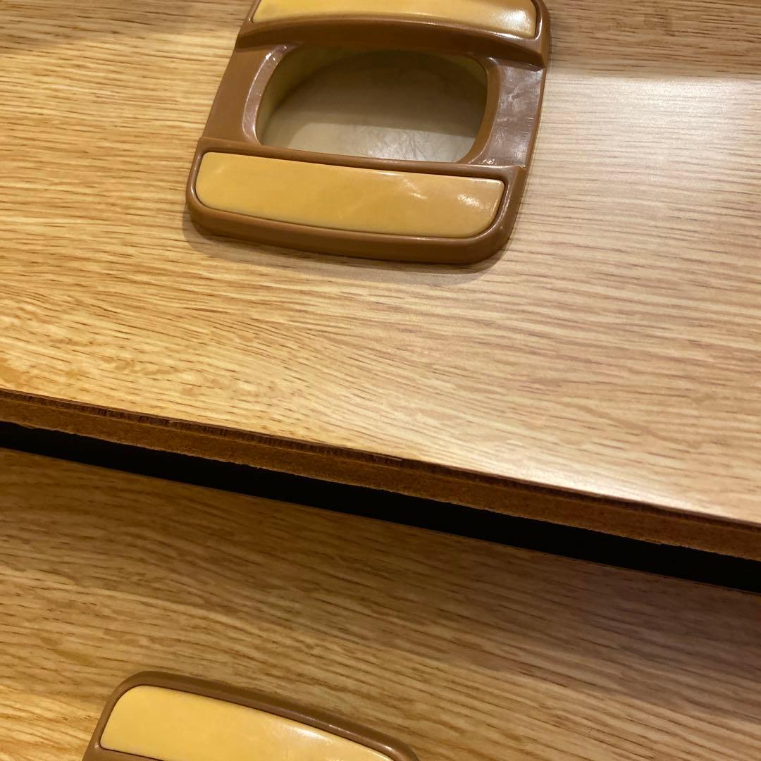 昭和レトロ 五段チェスト 木製 インテリア ヴィンテージ レトロポップ