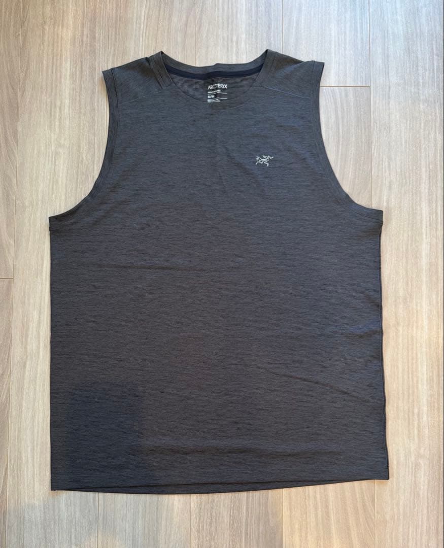 【えばぐり 】アークテリクス コーマック タンク メンズ ダークグレー