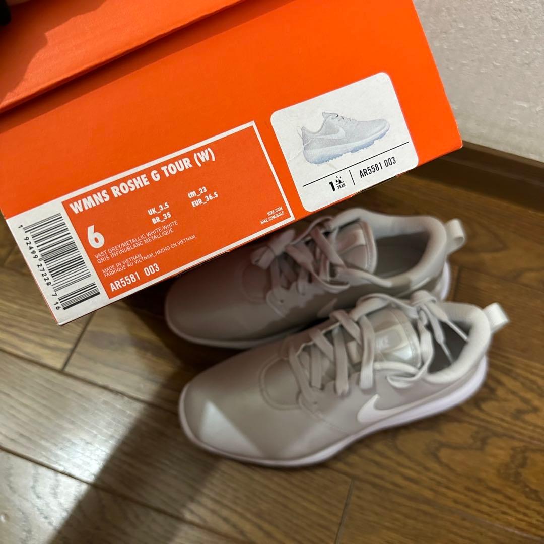 Nike Golf シューズ(女性用) シルバー