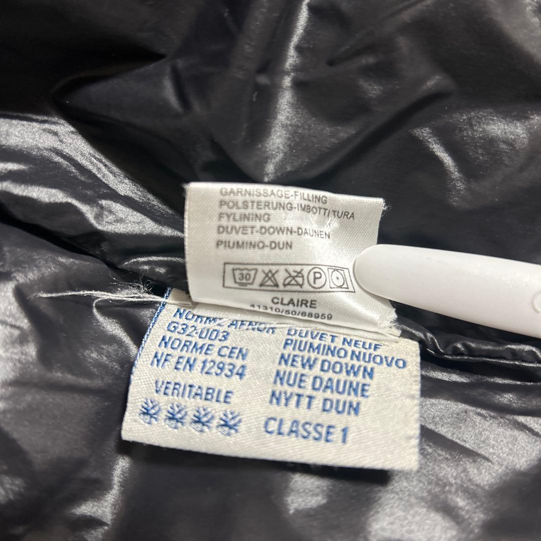 ショート丈 ブラック ダウンジャケット