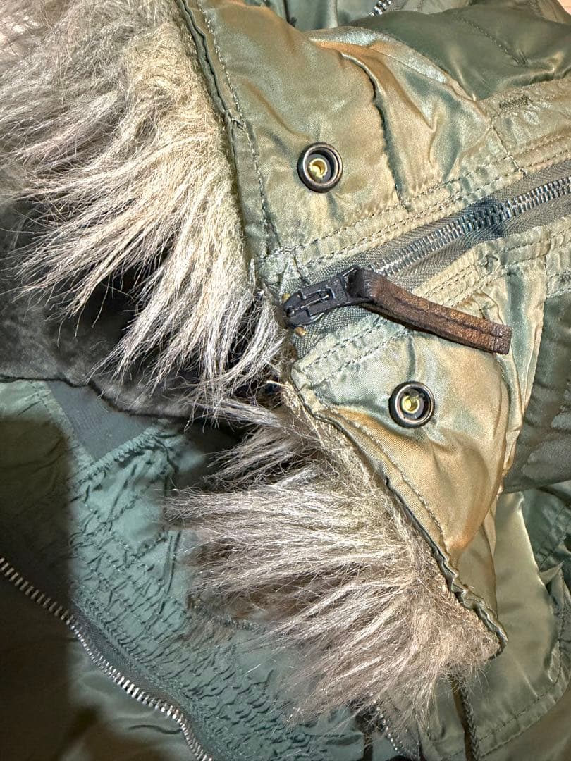 アルファ　N2Bジャケット ファー付き