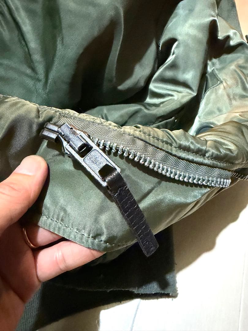 アルファ　N2Bジャケット ファー付き