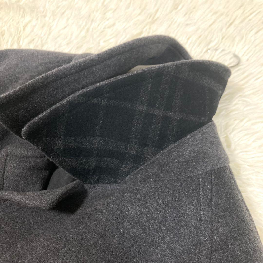 【美品大きいサイズ】バーバリーロンドン ステンカラーコート カシミヤ　アンゴラ