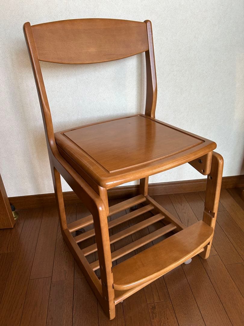 マルニ　天然木　学習机　③椅子