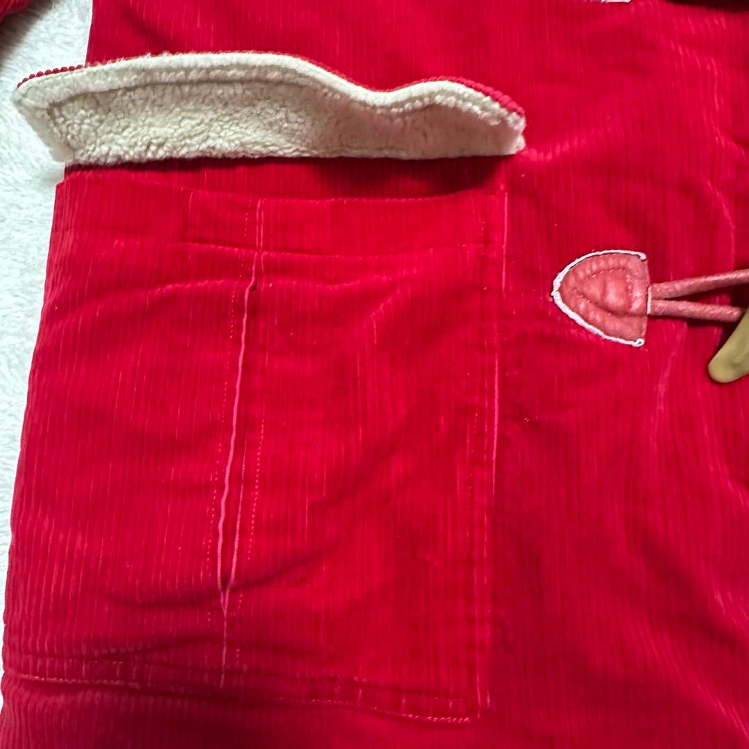 超希少　クリスチャンディオール　DIOR sports ダッフルコート　ボア　赤