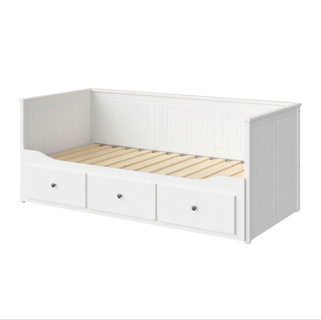 2/20まで IKEA ヘムネス ベッドフレーム