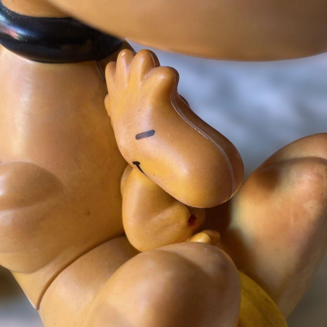 1958〜1966's スヌーピー 耳が回転するプラスチックおもちゃ