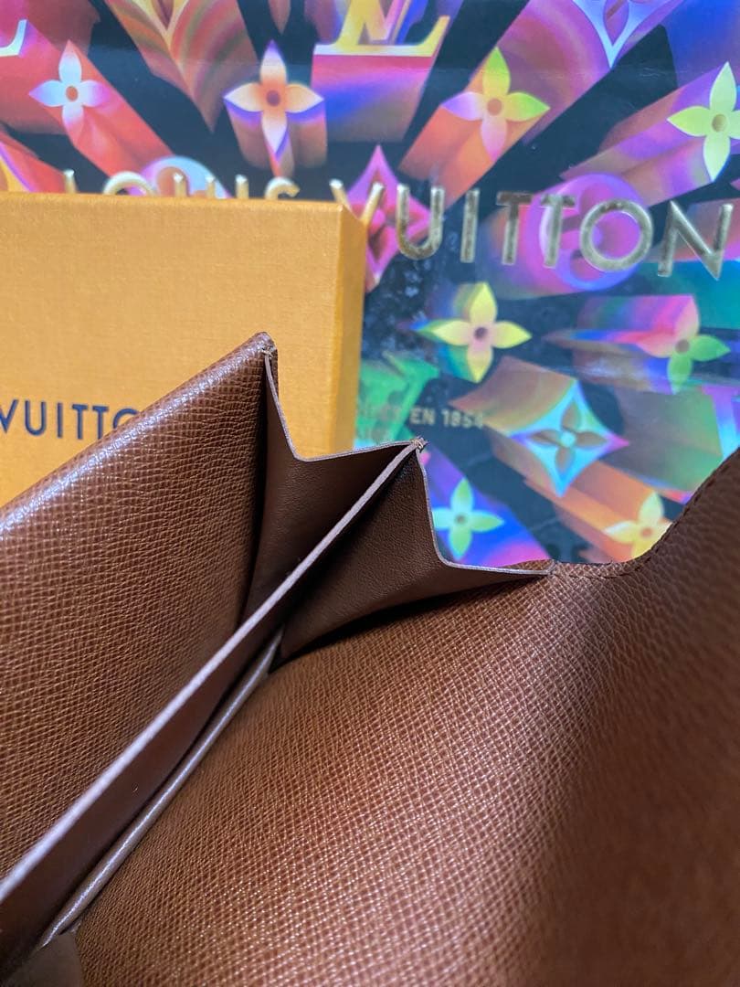 ルイヴィトン　モノグラム ポルトモネ・グゼ　コース