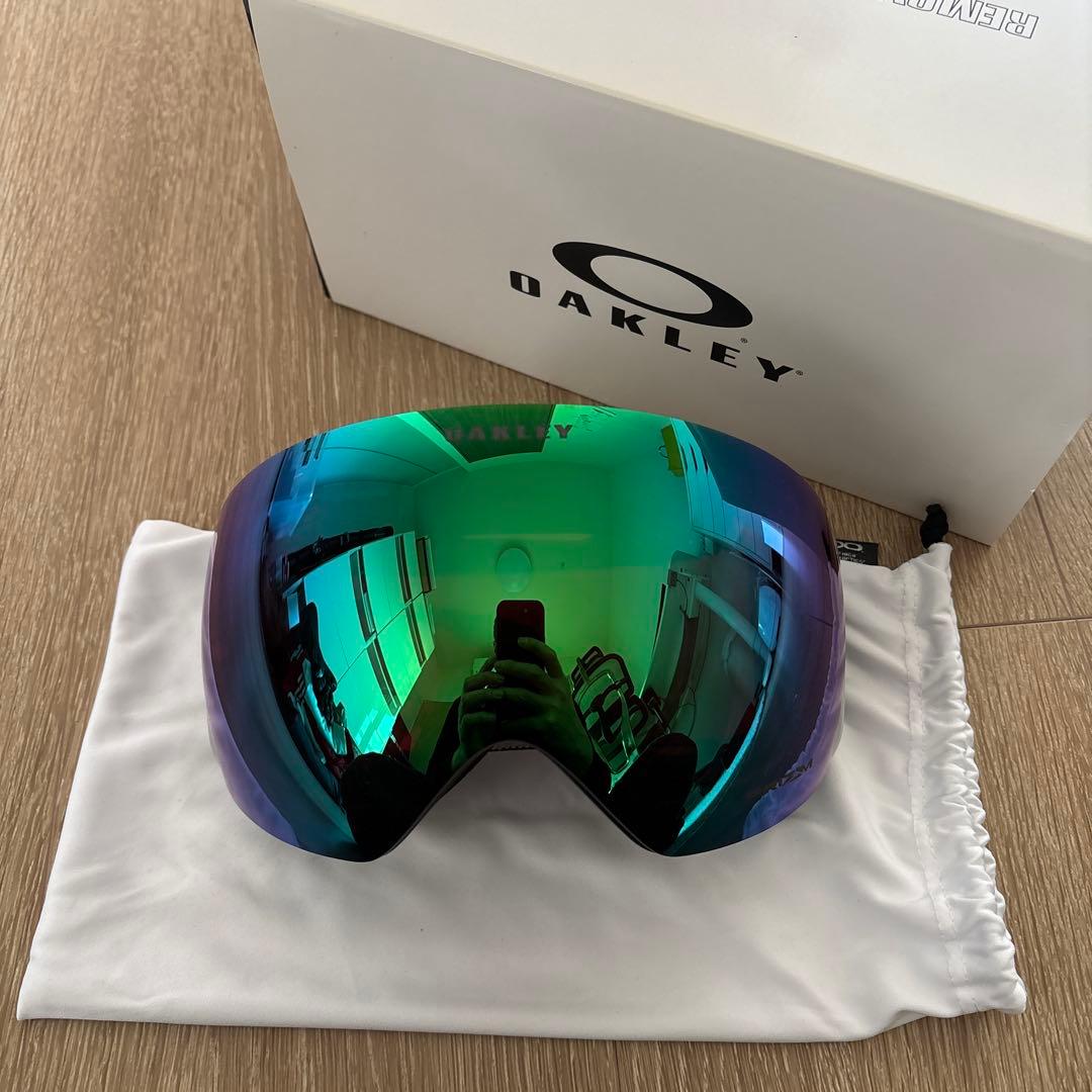 OAKLEY ゴーグル グリーン/ブルー ミラー