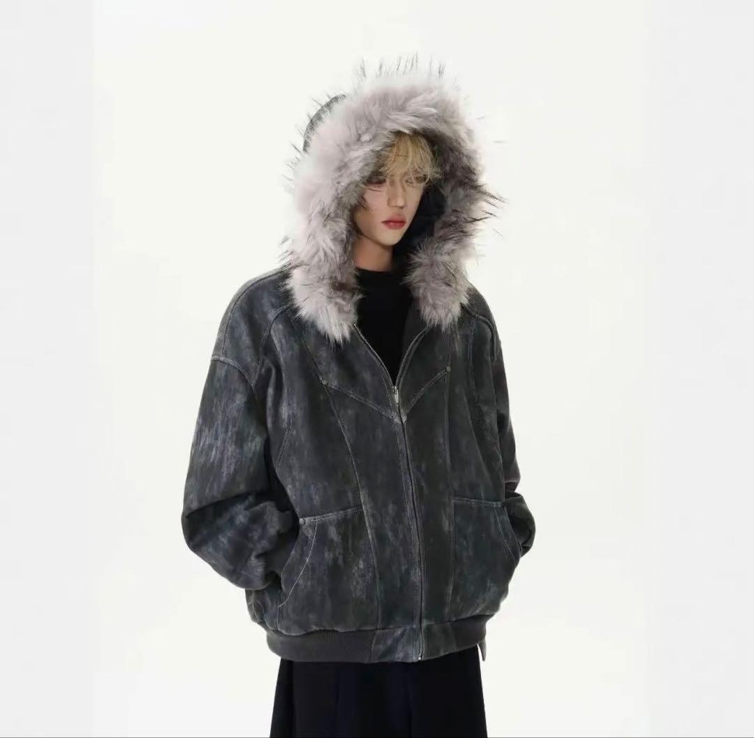 Y2K ファーボンバージャケット VINTAGE