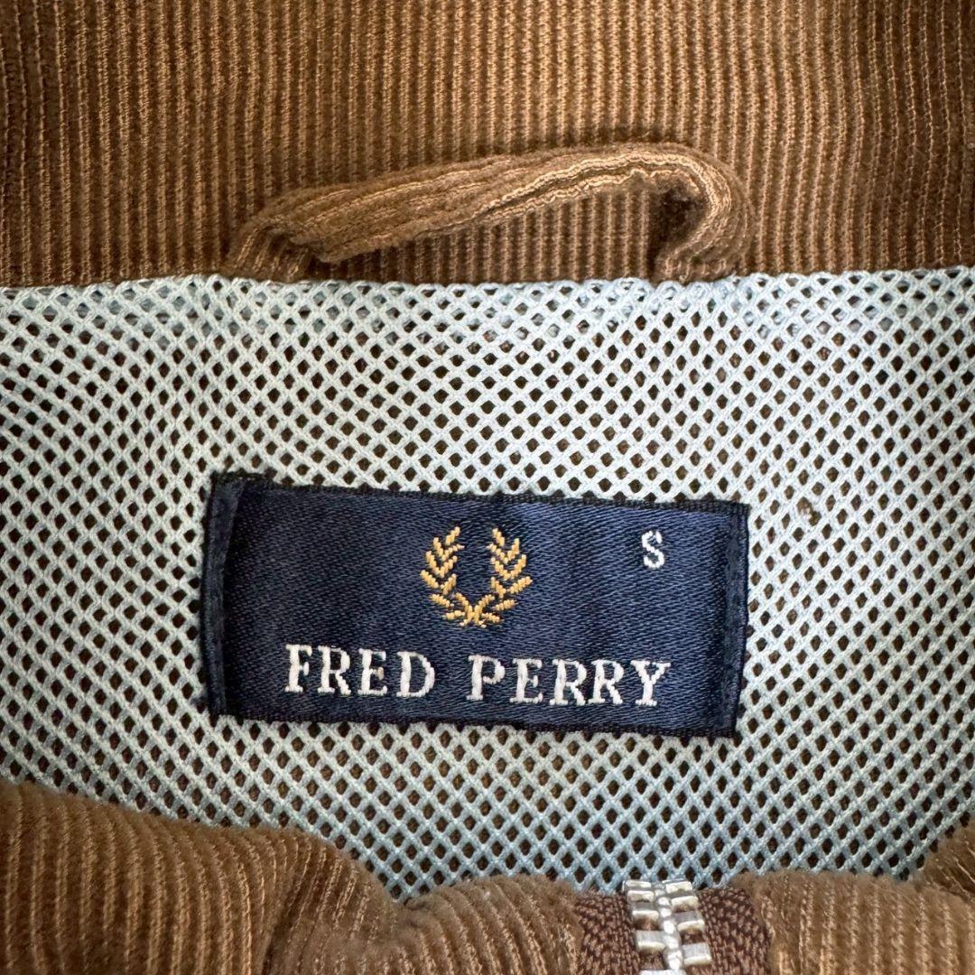 希少 FRED PERRY コーデュロイ ジャケット ブルゾン ブラウン