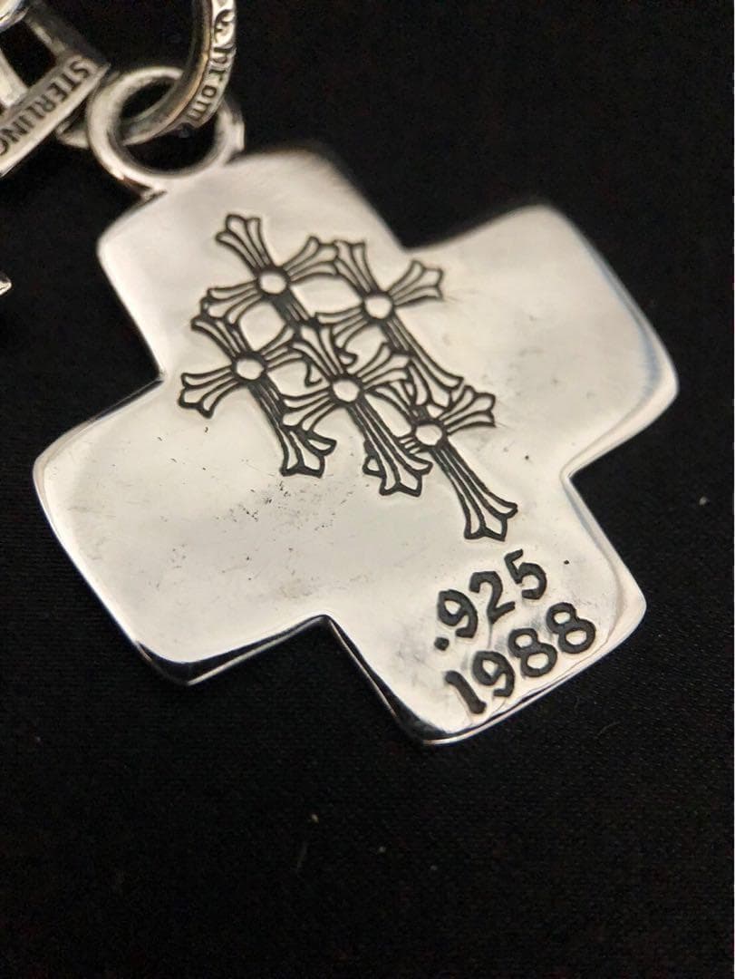 シルバー925 トリンケッツ　ペンダントトップ　ダガー　クロス　15 7916